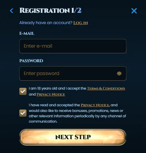 Wonder Luck Registration