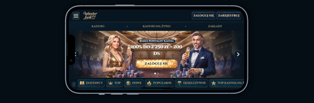 Aplikacja mobilna WonderLuck